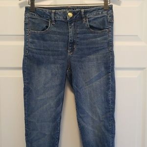 American Eagle High Rise Jegging 8 Long